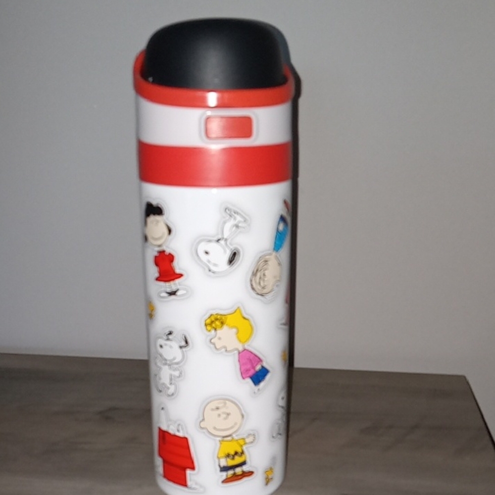 Peanuts & Gang Travel Tumbler. Nwots